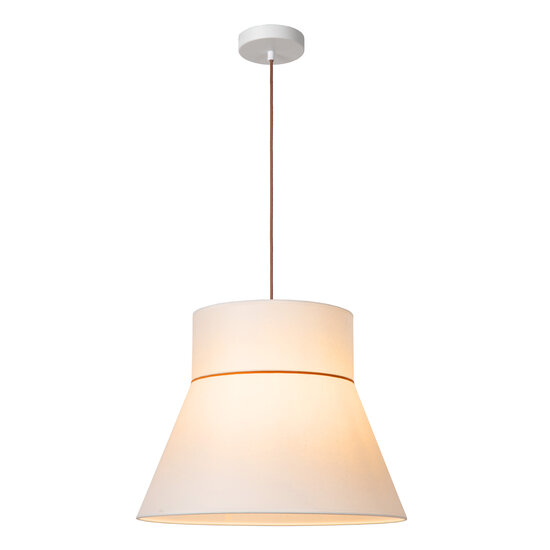 LUCIDE Lucide SCARLET - Hanglamp - 1xE27 - Beige - Essential