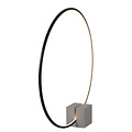 LUCIDE Lucide CIRKELIS - Tafellamp - Ø 83 cm - LED Dimb. - 1x24W 3000K - Zwart
