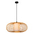LUCIDE Lucide THULINE - Pendelleuchte - Ø 60 cm - 1xE27 - Helle Holzoptik - Essential