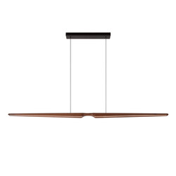 Lucide HALMSTAD - Hanglamp - LED Dimb. - CCT - 1x28W 2200K/4000K - Donkere Houtlook - Vibes