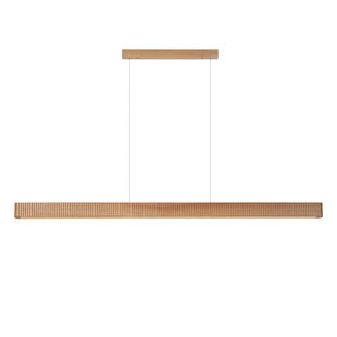 Lucide BANNISTER - Hanglamp - LED Dimb. - CCT - 1x30W 2200K/3000K - Lichte houtlook - Vibes