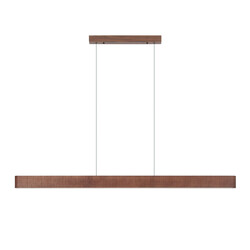 Lucide BANNISTER - Hanglamp - LED Dimb. - CCT - 1x30W 2200K/3000K - Donkere Houtlook - Vibes