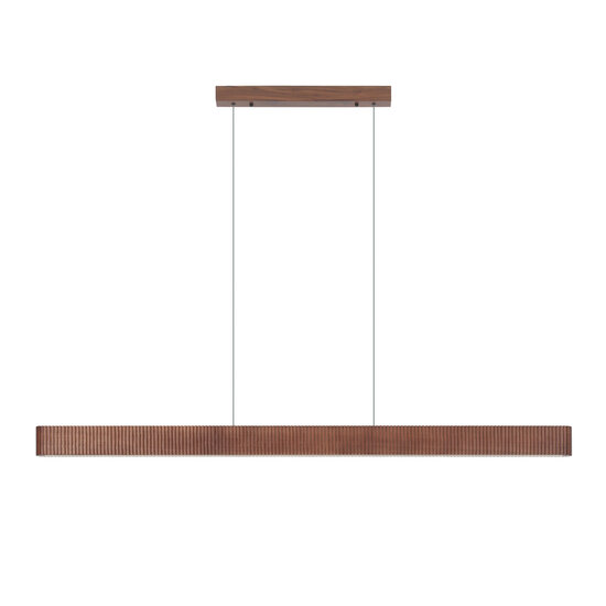 LUCIDE Lucide BANNISTER - Hanglamp - LED Dimb. - CCT - 1x30W 2200K/3000K - Donkere Houtlook - Vibes