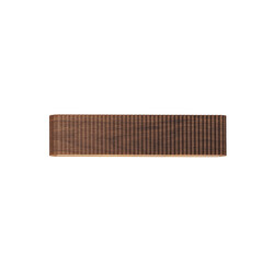 Lucide BANNISTER - Wandlamp - LED Dimb. - CCT - 2x7W 2200K/3000K - Donkere Houtlook - Vibes