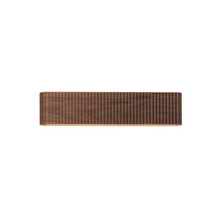 Lucide BANNISTER - Wandlamp - LED Dimb. - CCT - 2x7W 2200K/3000K - Donkere Houtlook - Vibes