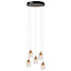 LUCIDE Lucide BERLIANE - Pendelleuchte - Ø 34 cm - LED Dimmbar - Schaffen Sie die perfekte Atmosphäre in Ihrem Zuhause mit dieser stilvollen Pendelleuchte.