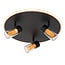 LUCIDE Lucide EVERINA - Plafonnière - Ø 40 cm - LED Dimb. - CCT - 2200K/6500K - Zwart - Essential