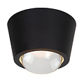 LUCIDE Lucide RIGON - Plafonnière - Ø 9 cm - LED - 1x6W 3000K - Zwart