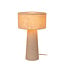LUCIDE Lucide LEEROY - Tafellamp - Ø 30 cm - 1xE27 - Taupe
