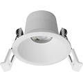 Fantasia Deep Deco Einbaustrahler fest, LED Modul 7,5W 2700K, dimmbar und schwenkbar, weiß, Ø69 x 26mm