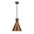 Fantasia Kono hanglamp kegelvorm wit, aluminium, E27-fitting, Ø25 cm, 32 cm hoog, lamp niet inbegrepen