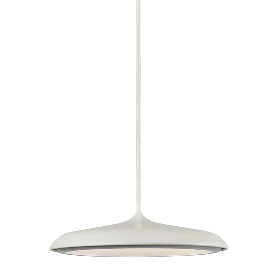 Artist 25 suspension LED ronde, argent, dimmable – 250mm Ø, module LED 14W, 1000 lumens, 2700K, IP20