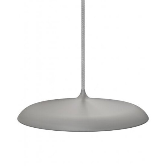 Artist 25 pendant light LED round, silver, dimmable – 250mm Ø, 14W LED module, 1000 lumen, 2700K, IP20