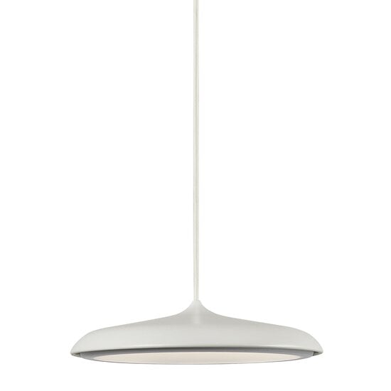 Artist 25 Pendelleuchte LED rund, silber, dimmbar – 250mm Ø, LED-Modul 14W, 1000 Lumen, 2700K, IP20