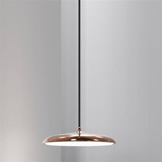 Artist 25 Pendelleuchte LED rund, silber, dimmbar – 250mm Ø, LED-Modul 14W, 1000 Lumen, 2700K, IP20