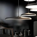 Artist 25 pendant light LED round, silver, dimmable – 250mm Ø, 14W LED module, 1000 lumen, 2700K, IP20