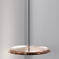 Artist hanglamp beige LED rond 24W 400mm Ø, 2268 lumen, 2700K warm wit, dimbaar, IP20