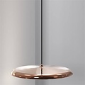 Artist hanglamp beige LED rond 24W 400mm Ø, 2268 lumen, 2700K warm wit, dimbaar, IP20