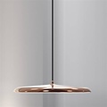 Artist hanglamp beige LED rond 24W 400mm Ø, 2268 lumen, 2700K warm wit, dimbaar, IP20