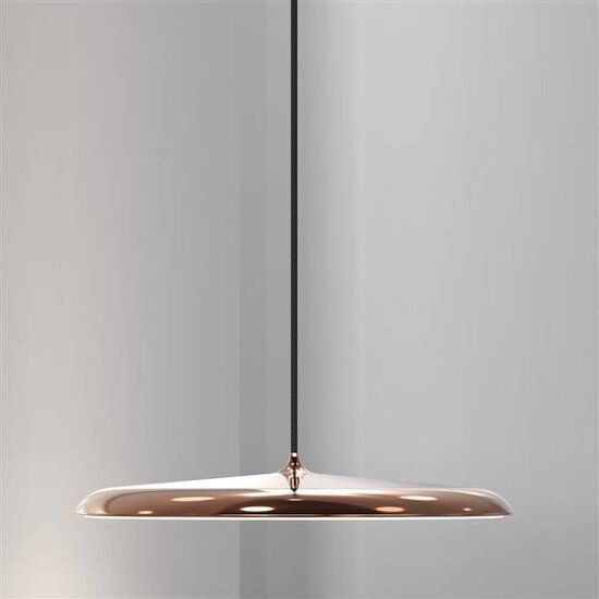 Artist hanglamp beige LED rond 24W 400mm Ø, 2268 lumen, 2700K warm wit, dimbaar, IP20