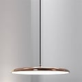 Lámpara colgante Artist beige LED redonda 24W 400mm Ø, 2268 lúmenes, 2700K blanco cálido, regulable, IP20