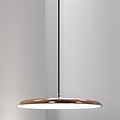 Artist hanglamp beige LED rond 24W 400mm Ø, 2268 lumen, 2700K warm wit, dimbaar, IP20