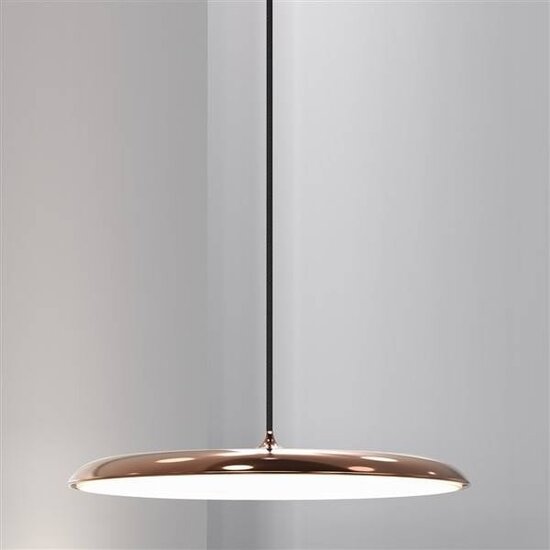 Artist hanglamp beige LED rond 24W 400mm Ø, 2268 lumen, 2700K warm wit, dimbaar, IP20