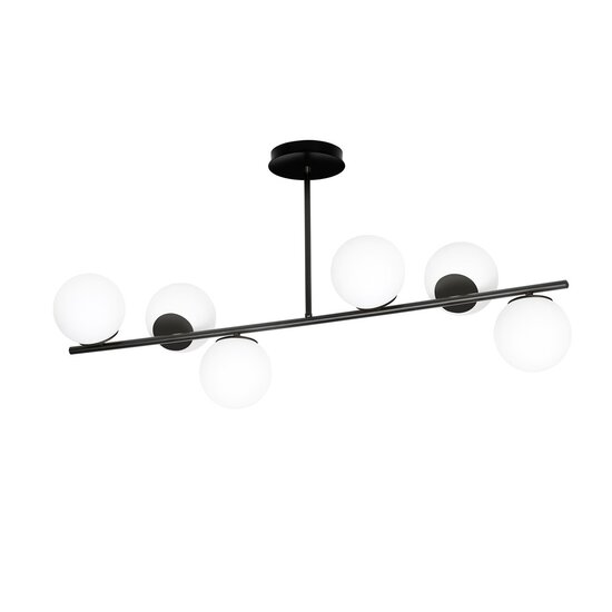 Emibig Emibig BIOR 6 BLACK - Modern ceiling lamp for stylish lighting
