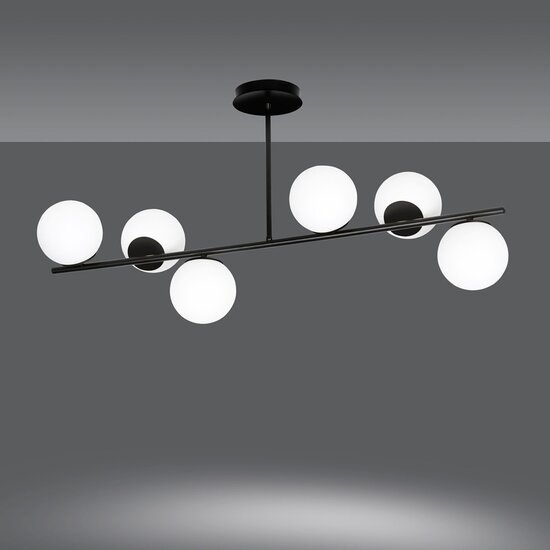 Emibig Emibig BIOR 6 BLACK - Lámpara de techo moderna para una iluminación elegante
