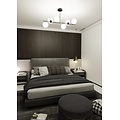 Emibig Emibig BIOR 6 BLACK - Modern ceiling lamp for stylish lighting