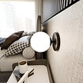 Emibig Emibig BIOR K1 BLACK - Moderne Wandlampe für stilvolle Beleuchtung