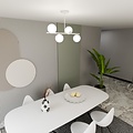 Emibig Emibig BIOR 4 WHITE - Modern ceiling lamp for stylish lighting