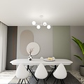 Emibig Emibig BIOR 4 WHITE - Moderne plafondlamp voor sfeervolle verlichting