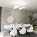 Emibig Emibig BIOR 6 WHITE - Lámpara de techo moderna para una iluminación elegante