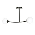 Emibig Emibig HALLDOR 2 BLACK - Lampe de plafond moderne pour un éclairage élégant