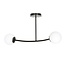 Emibig Emibig HALLDOR 2 BLACK - Lampe de plafond moderne pour un éclairage élégant