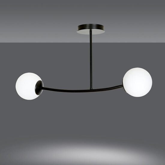 Emibig Emibig HALLDOR 2 BLACK - Lámpara de techo moderna para una iluminación elegante