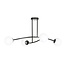 Emibig Emibig HALLDOR 4 BLACK - Lampe de plafond moderne pour un éclairage élégant
