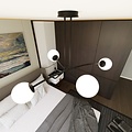 Emibig Emibig HALLDOR 4 BLACK - Lámpara de techo moderna para una iluminación elegante