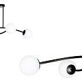 Emibig Emibig HALLDOR 4 BLACK - Lámpara de techo moderna para una iluminación elegante