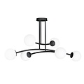 Emibig Emibig HALLDOR 6 BLACK - Moderne plafondlamp voor sfeervolle verlichting