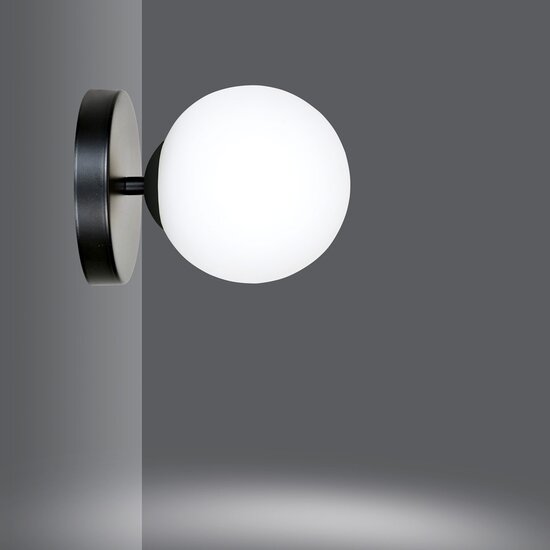 Emibig Emibig HALLDOR K1 BLACK - Moderne Wandlampe für stilvolle Beleuchtung