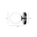 Emibig Emibig HALLDOR K1 BLACK - Lámpara de pared moderna para una iluminación elegante