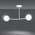 Emibig Emibig HALLDOR 2 WHITE - Modern ceiling lamp for stylish lighting
