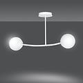 Emibig Emibig HALLDOR 2 WHITE - Plafonnier moderne pour un éclairage élégant