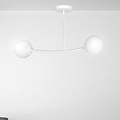 Emibig Emibig HALLDOR 2 WHITE - Modern ceiling lamp for stylish lighting