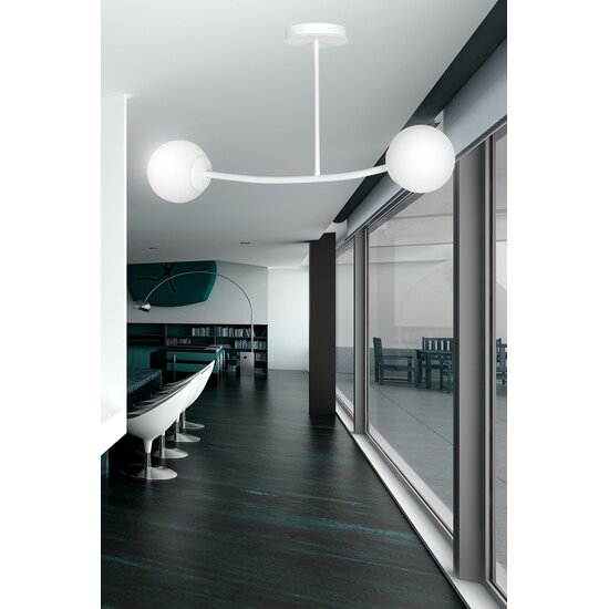 Emibig Emibig HALLDOR 2 WHITE - Plafonnier moderne pour un éclairage élégant