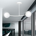 Emibig Emibig HALLDOR 2 WHITE - Lámpara de techo moderna para una iluminación elegante