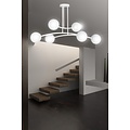 Emibig Emibig HALLDOR 6 WHITE - Moderne plafondlamp voor sfeervolle verlichting