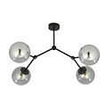 Emibig Emibig SPACE 4 BLACK/GRAFIT - Lampe de plafond moderne pour un éclairage élégant
